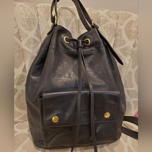 Il Bisonte Bucket Bag Backpack